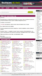 Mobile Screenshot of boutiquesduweb.com